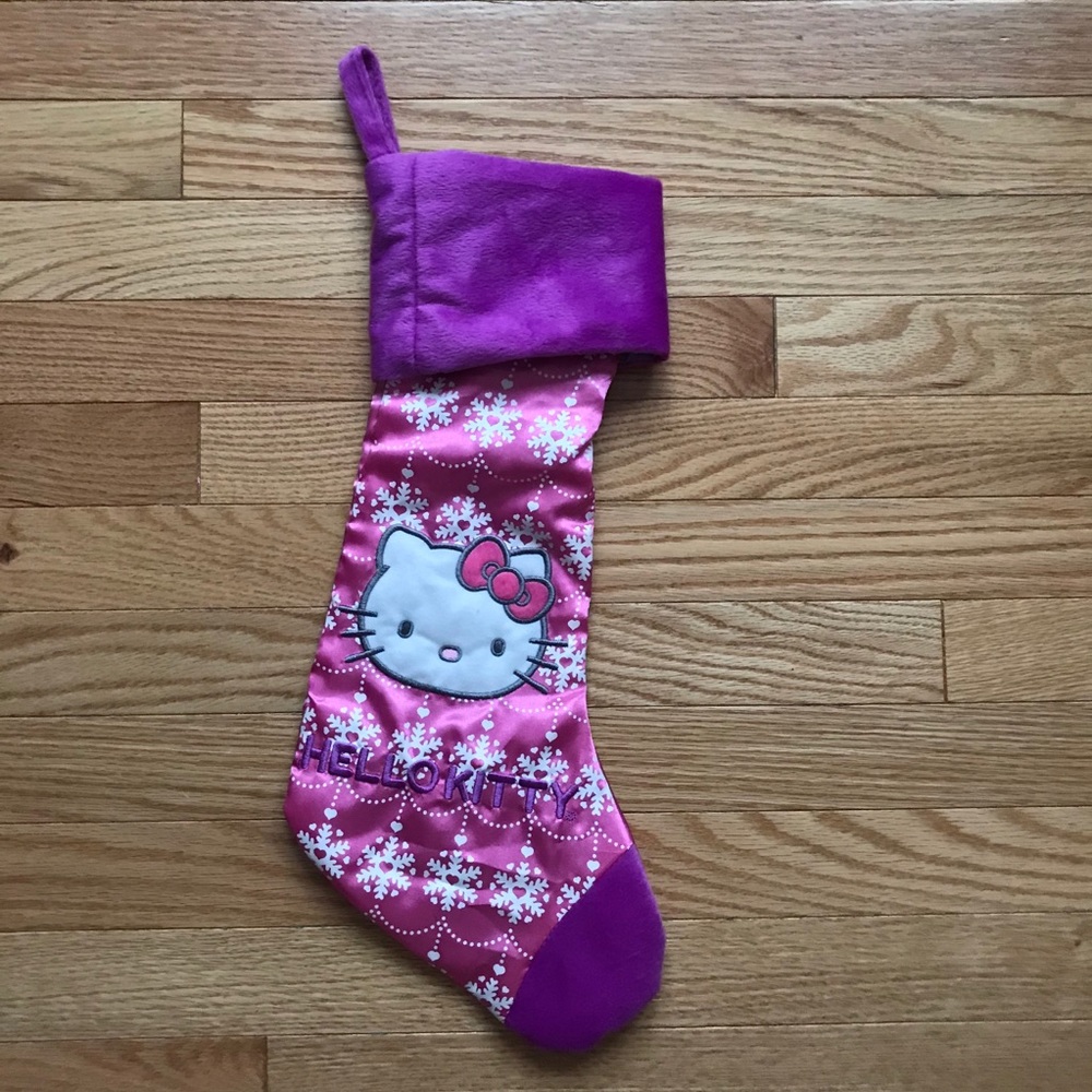 Hello kitty holiday stocking